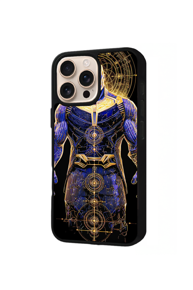 iPhone 15 Pro Max Uyumlu Thanos Tasarımlı Glossy Premium Kılıf