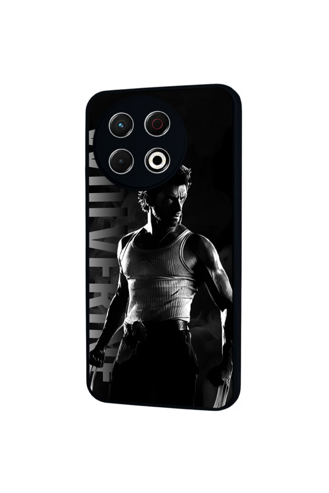 Tecno Spark 30 Pro Uyumlu Wolverine Tasarımlı Glossy Premium Kılıf