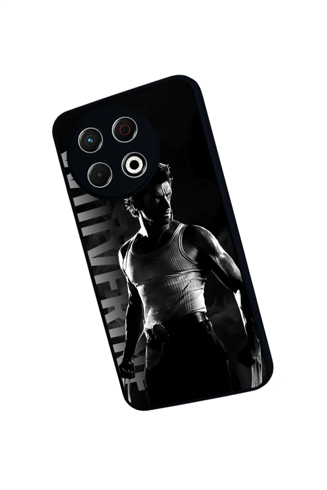 Tecno Spark 30 Pro Uyumlu Wolverine Tasarımlı Glossy Premium Kılıf