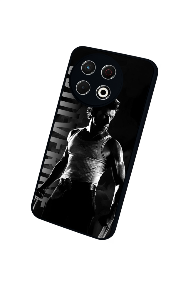 Tecno Spark 30 Pro Uyumlu Wolverine Tasarımlı Glossy Premium Kılıf