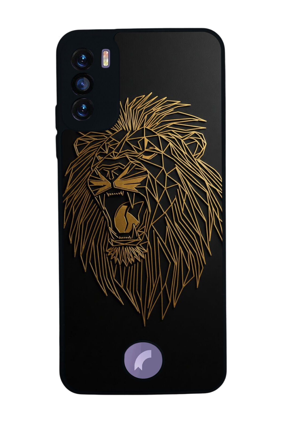 Reeder S19 Max Pro S Uyumlu Aslan Tasarımlı Glossy Premium Kılıf