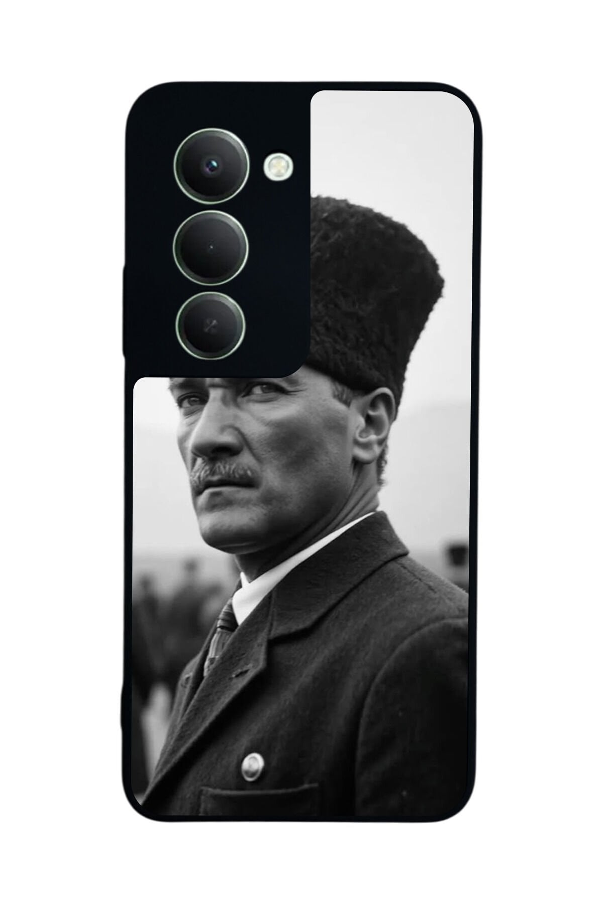 Xiaomi Redmi 15 5G Uyumlu Mustafa Kemal Ataturk Tasarımlı Glossy Premium Kılıf