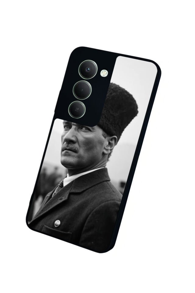 Xiaomi Redmi 15 5G Uyumlu Mustafa Kemal Ataturk Tasarımlı Glossy Premium Kılıf