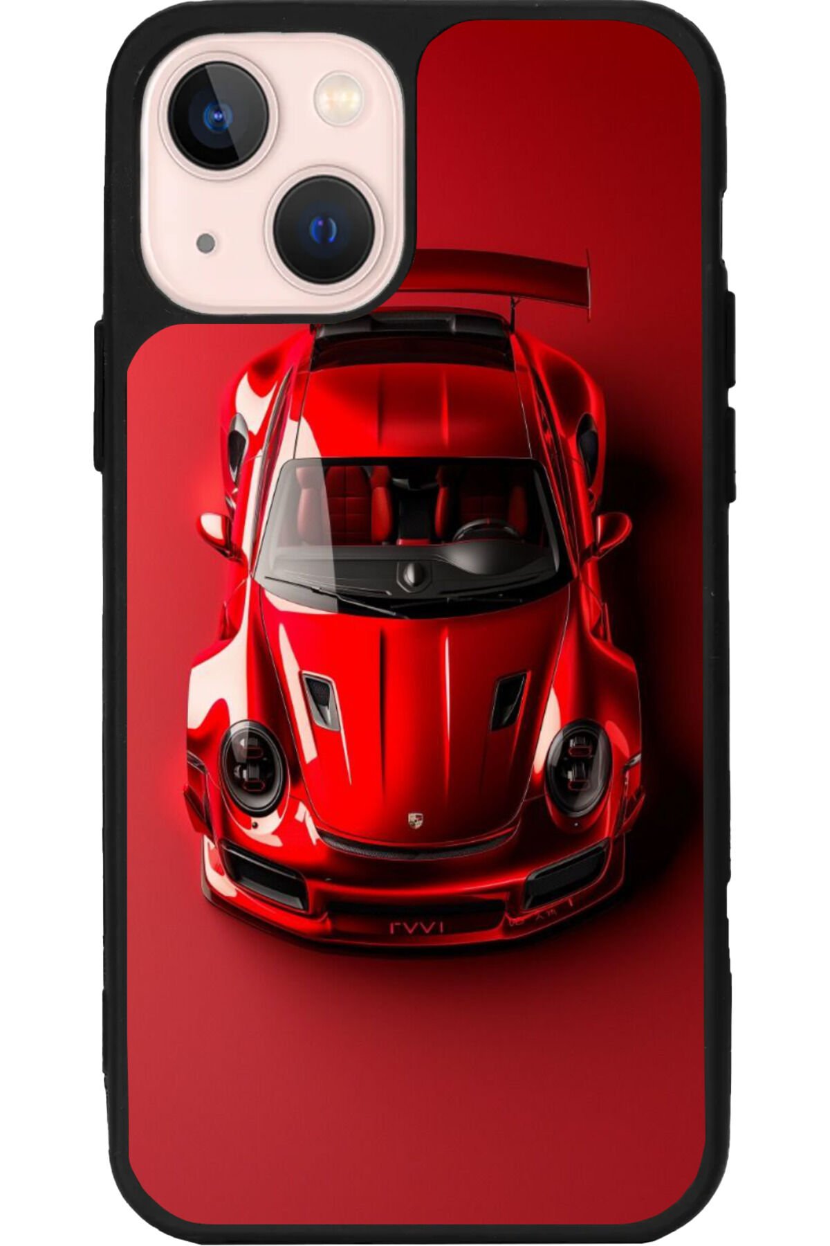 iPhone 13 Mat Siyah Uyumlu Kılıf – Yumuşak Silikon, Koruyucu, Şok Emici Kapak