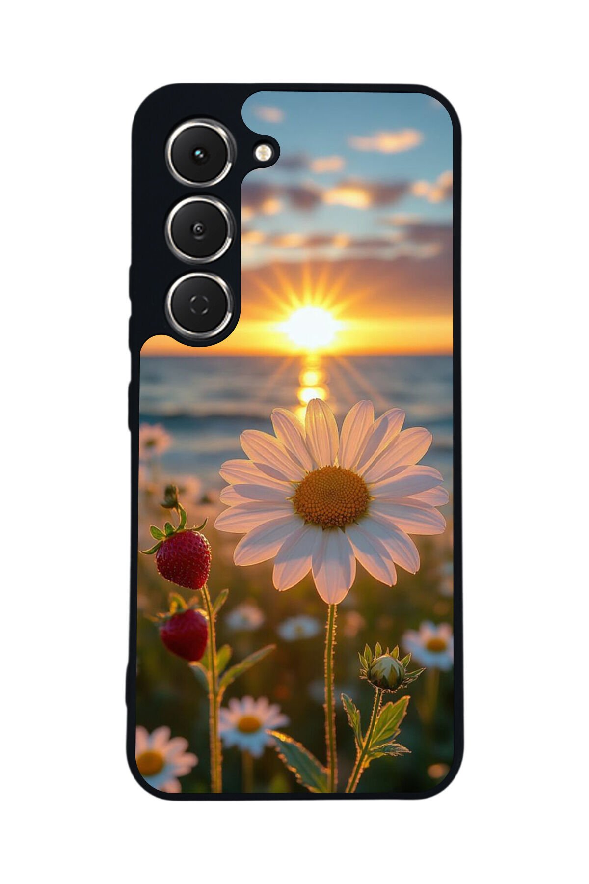 Tecno Spark 40 Pro Uyumlu Cicek Tasarımlı Glossy Premium Kılıf