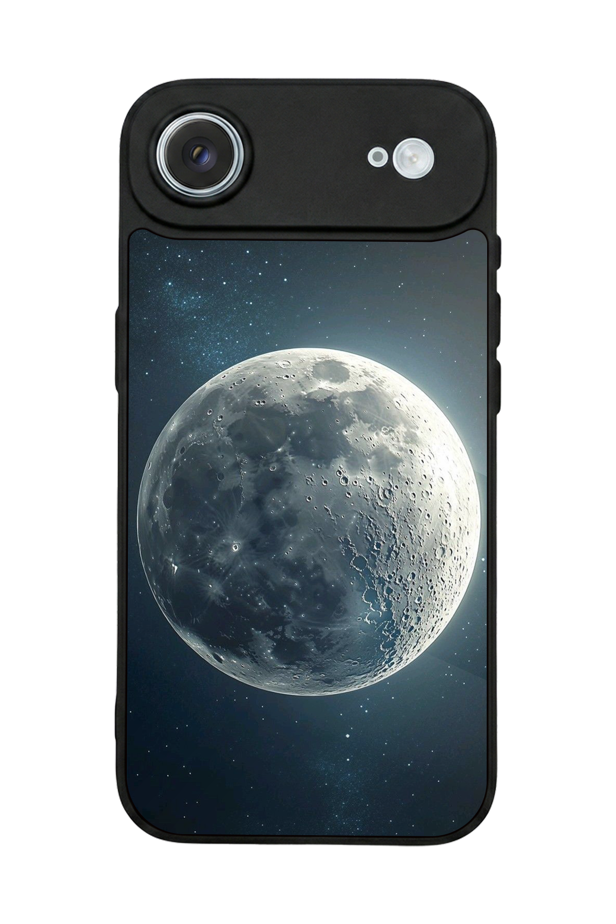 iPhone 17 Air Uyumlu Ay Tasarımlı Glossy Premium Kılıf
