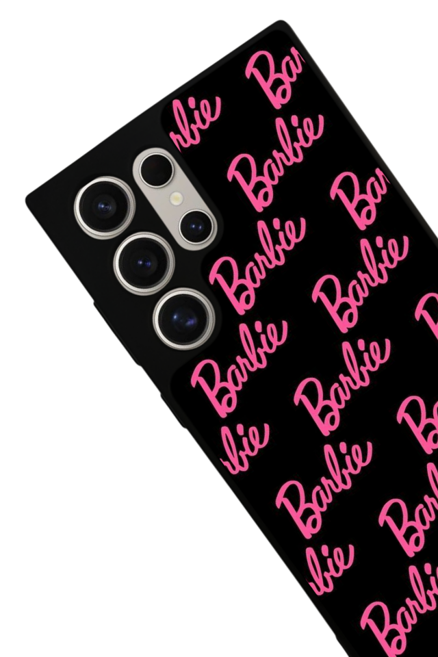 Samsung Galaxy S22 Ultra Uyumlu Barbie Tasarımlı Glossy Premium Kılıf