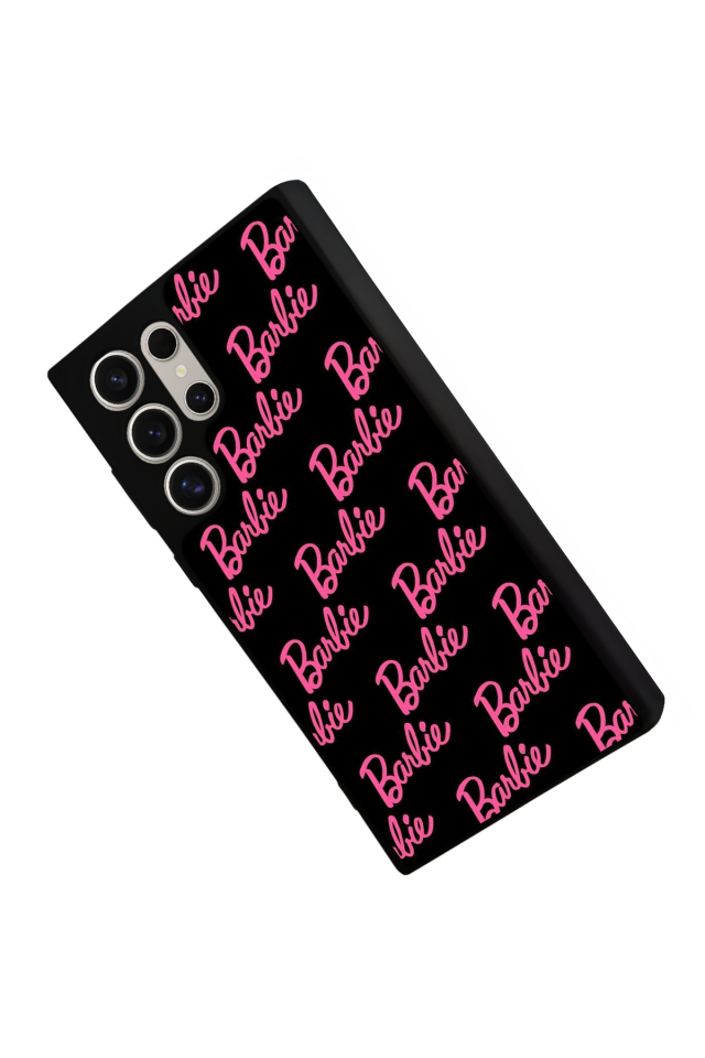 Samsung Galaxy S22 Ultra Uyumlu Barbie Tasarımlı Glossy Premium Kılıf