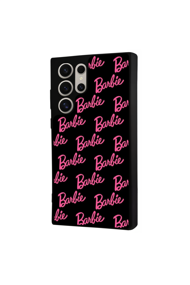 Samsung Galaxy S22 Ultra Uyumlu Barbie Tasarımlı Glossy Premium Kılıf