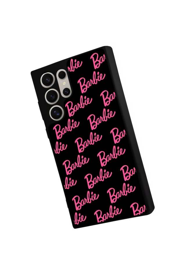 Samsung Galaxy S22 Ultra Uyumlu Barbie Tasarımlı Glossy Premium Kılıf