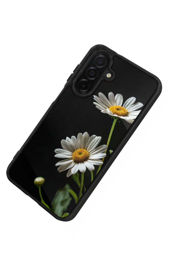 Samsung Galaxy A56 Uyumlu Cicek Tasarımlı Glossy Premium Kılıf