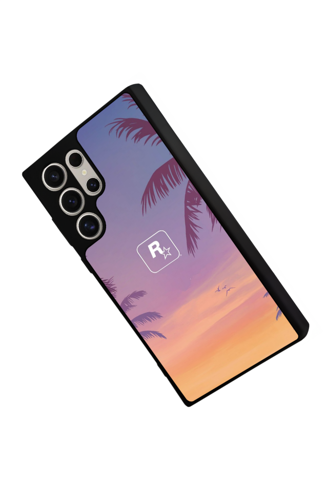 Samsung Galaxy S23 Ultra Uyumlu GTA Tasarımlı Glossy Premium Kılıf