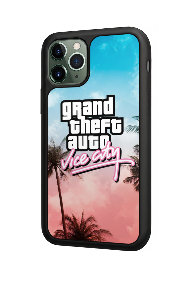 iPhone 11 Pro Uyumlu GTA Tasarımlı Glossy Premium Kılıf