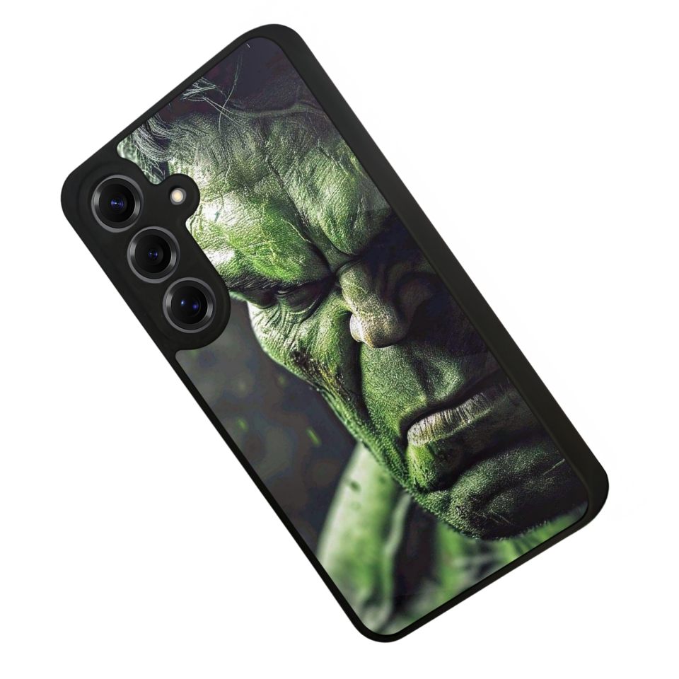 Samsung Galaxy S25 Uyumlu Hulk Tasarımlı Glossy Premium Kılıf