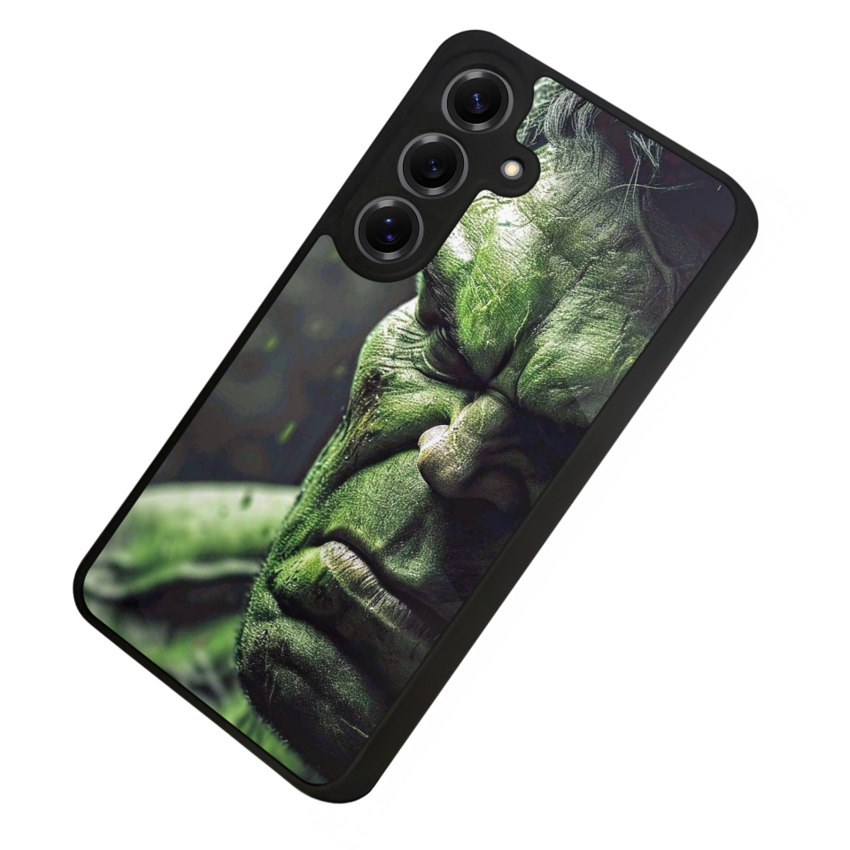 Samsung Galaxy S25 Uyumlu Hulk Tasarımlı Glossy Premium Kılıf