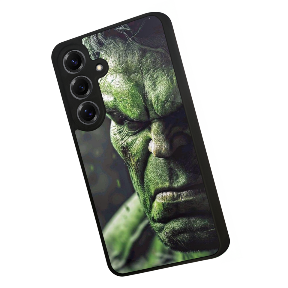Samsung Galaxy S25 Uyumlu Hulk Tasarımlı Glossy Premium Kılıf