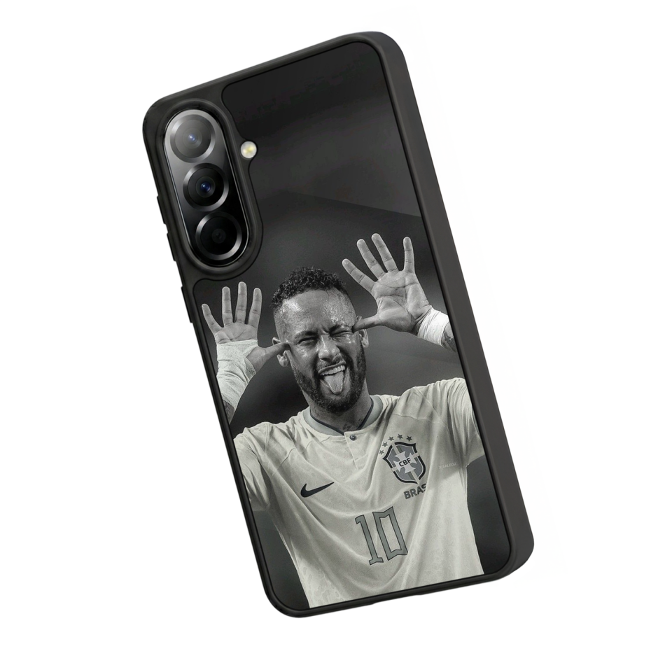 Samsung Galaxy A37 Uyumlu Neymar Tasarımlı Glossy Premium Kılıf