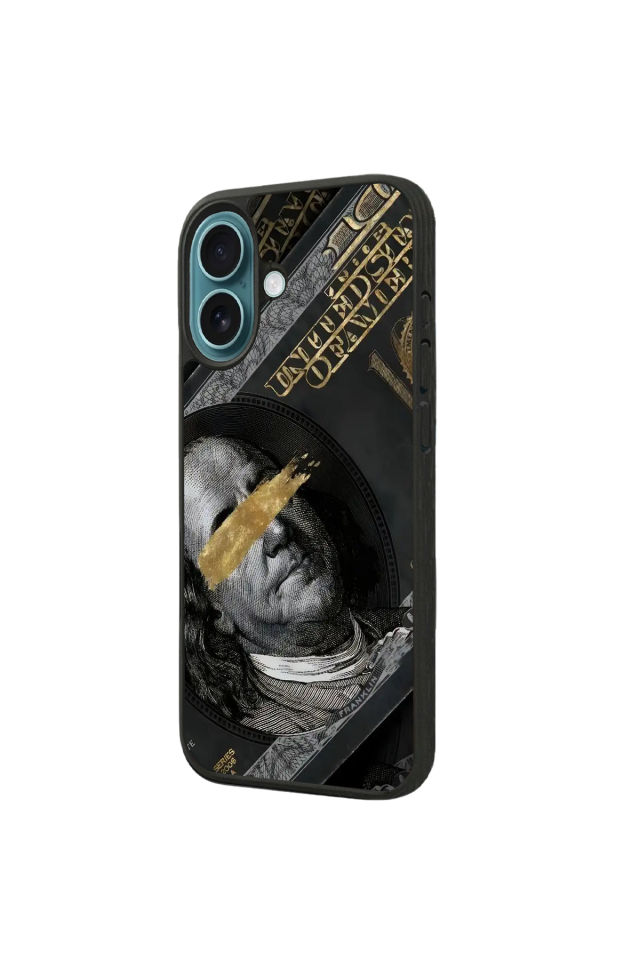 iPhone 16 Uyumlu Para Tasarımlı Glossy Premium Kılıf