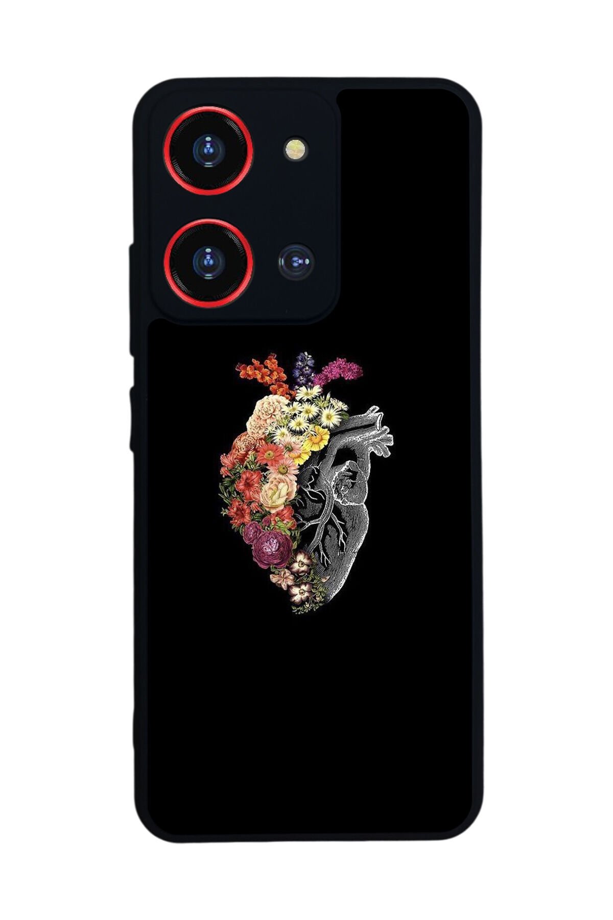 Reeder S19 Max Pro S 108MP Uyumlu Kalp Love Tasarımlı Glossy Premium Kılıf