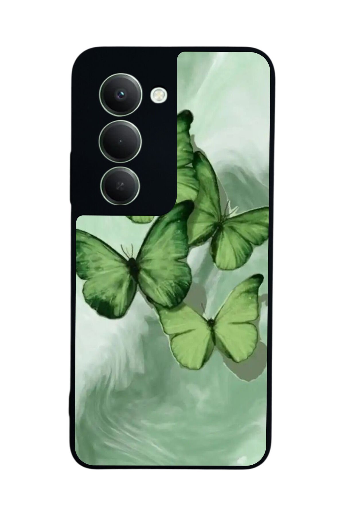 Xiaomi Redmi 15 5G Uyumlu Kelebek Tasarımlı Glossy Premium Kılıf