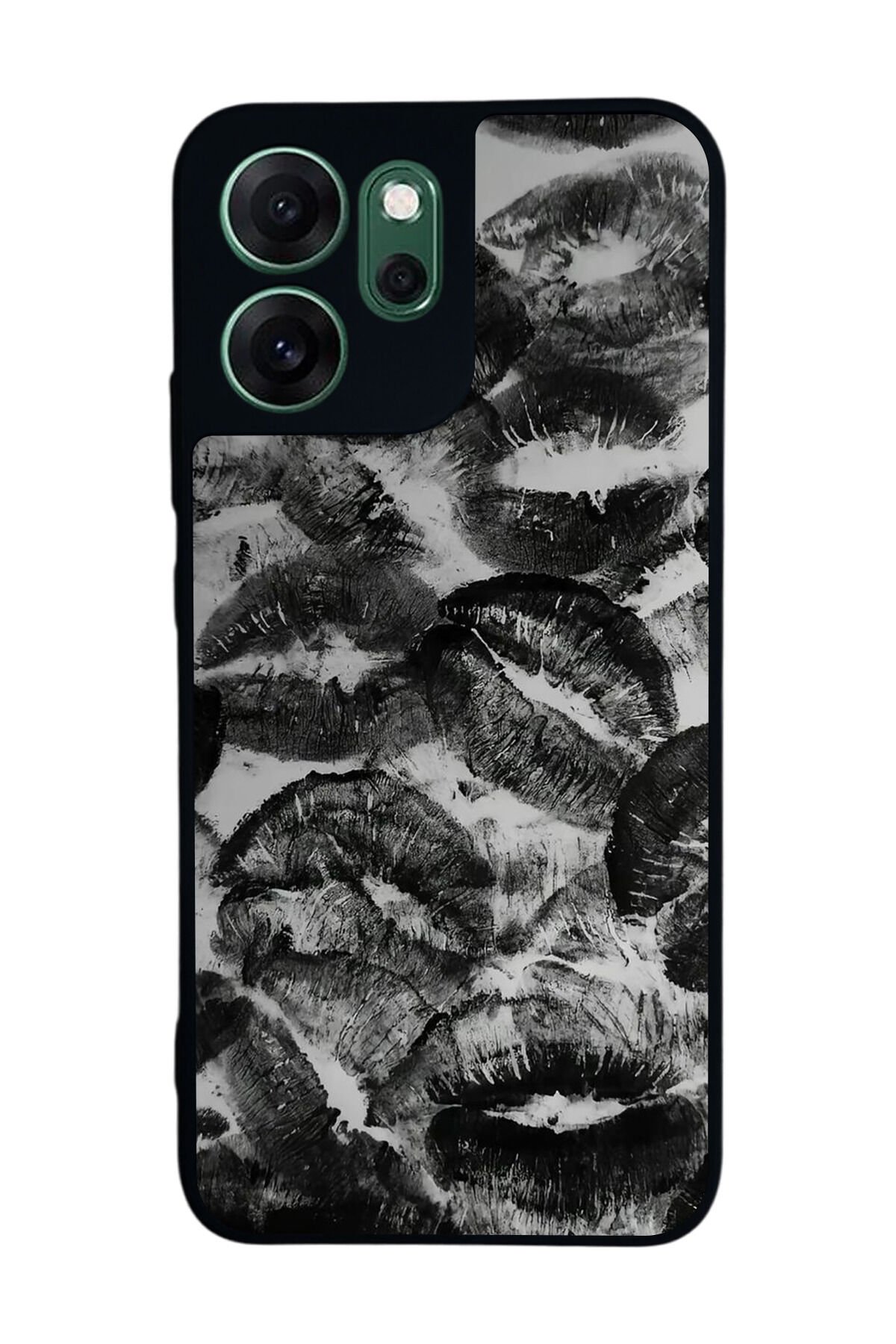 Oppo Reno 14F Uyumlu Dudak Tasarımlı Glossy Premium Kılıf