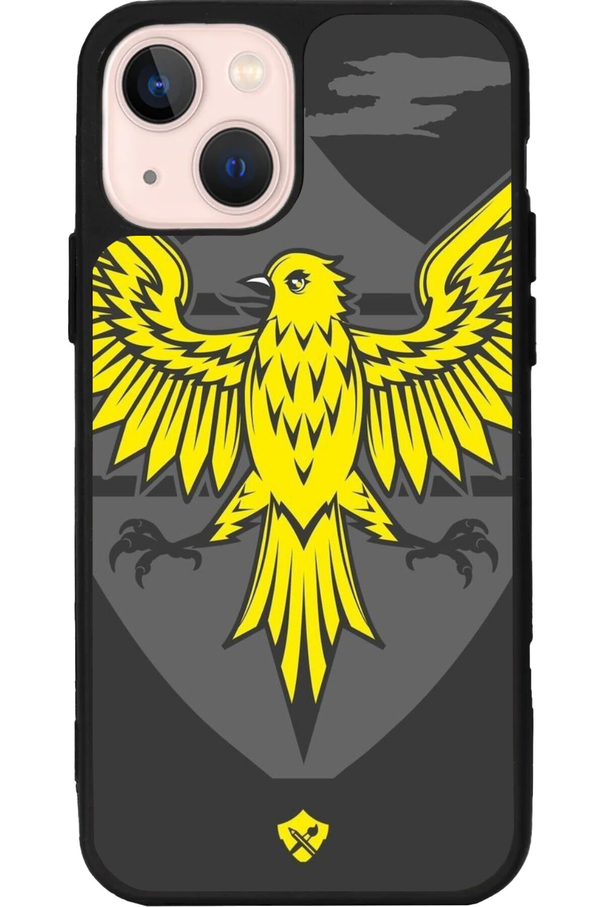 iPhone 13 Mat Siyah Uyumlu Kılıf – Yumuşak Silikon, Koruyucu, Şok Emici Kapak