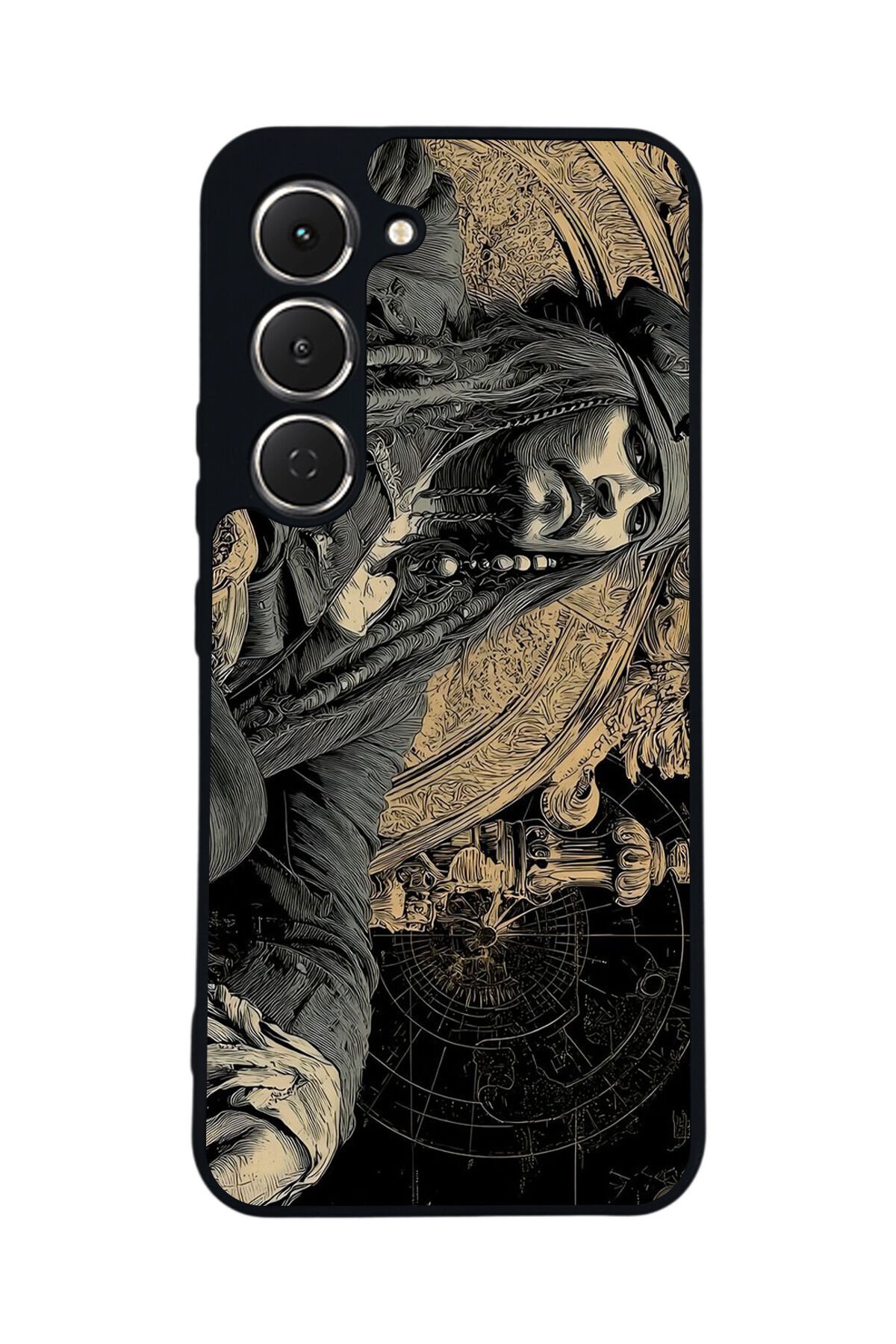 Tecno Spark 40 Pro Uyumlu Korsan Tasarımlı Glossy Premium Kılıf