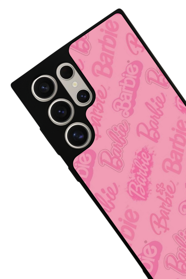 Samsung Galaxy S22 Ultra Uyumlu Barbie Tasarımlı Glossy Premium Kılıf