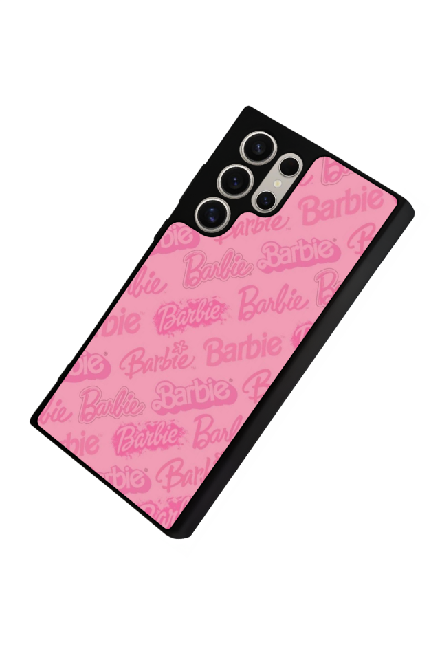 Samsung Galaxy S22 Ultra Uyumlu Barbie Tasarımlı Glossy Premium Kılıf