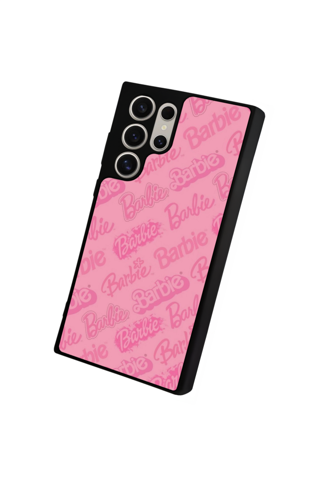 Samsung Galaxy S22 Ultra Uyumlu Barbie Tasarımlı Glossy Premium Kılıf