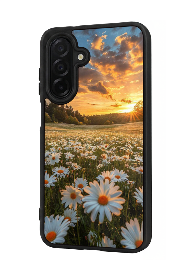 Samsung Galaxy A56 Uyumlu Cicek Tasarımlı Glossy Premium Kılıf