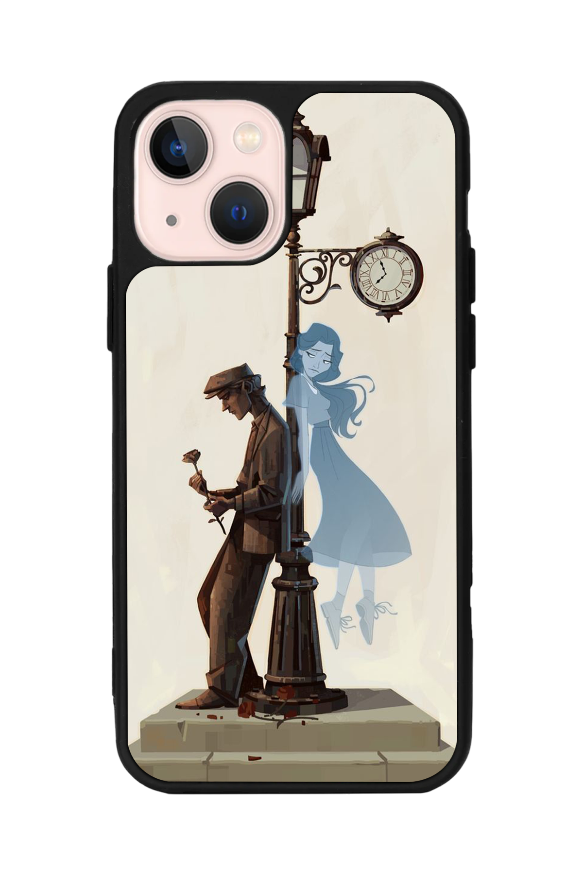 iPhone 15 Uyumlu  Kalp Love Tasarımlı Glossy Premium Kılıf