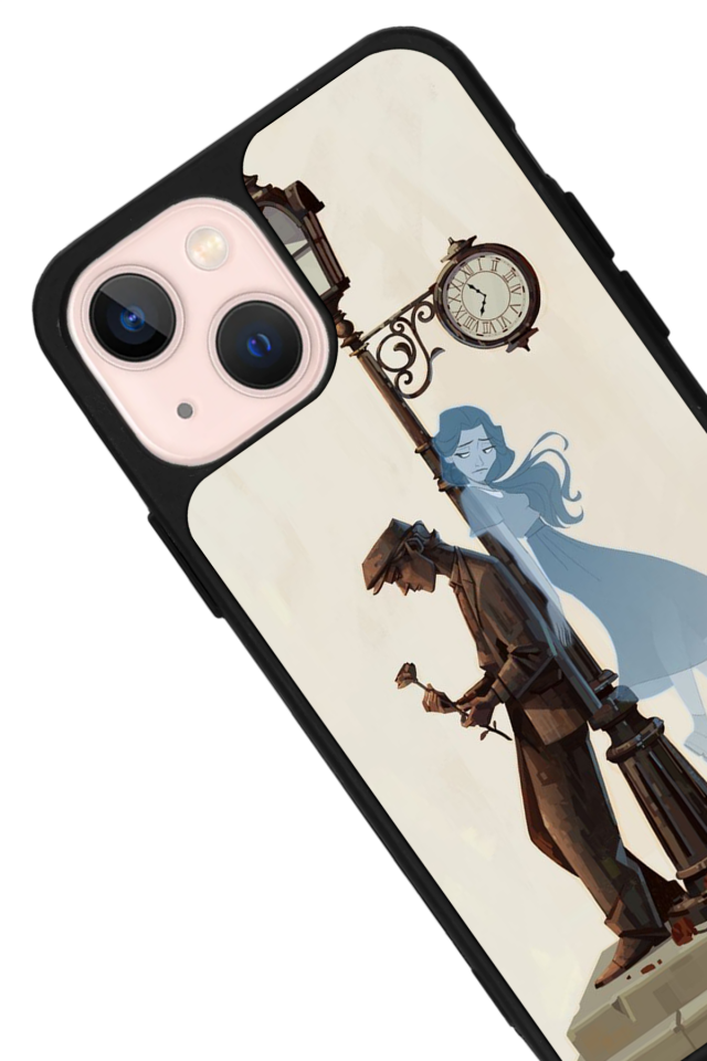 iPhone 15 Uyumlu  Kalp Love Tasarımlı Glossy Premium Kılıf