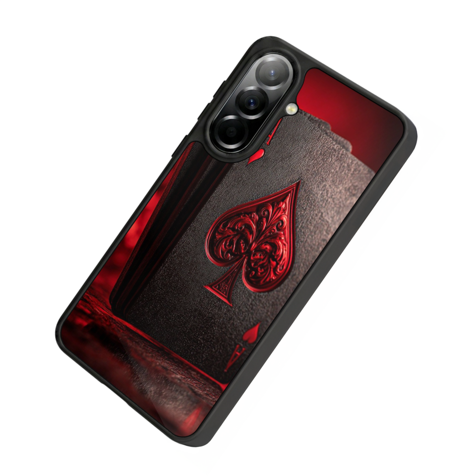 Samsung Galaxy A57 Uyumlu Kart Tasarımlı Glossy Premium Kılıf