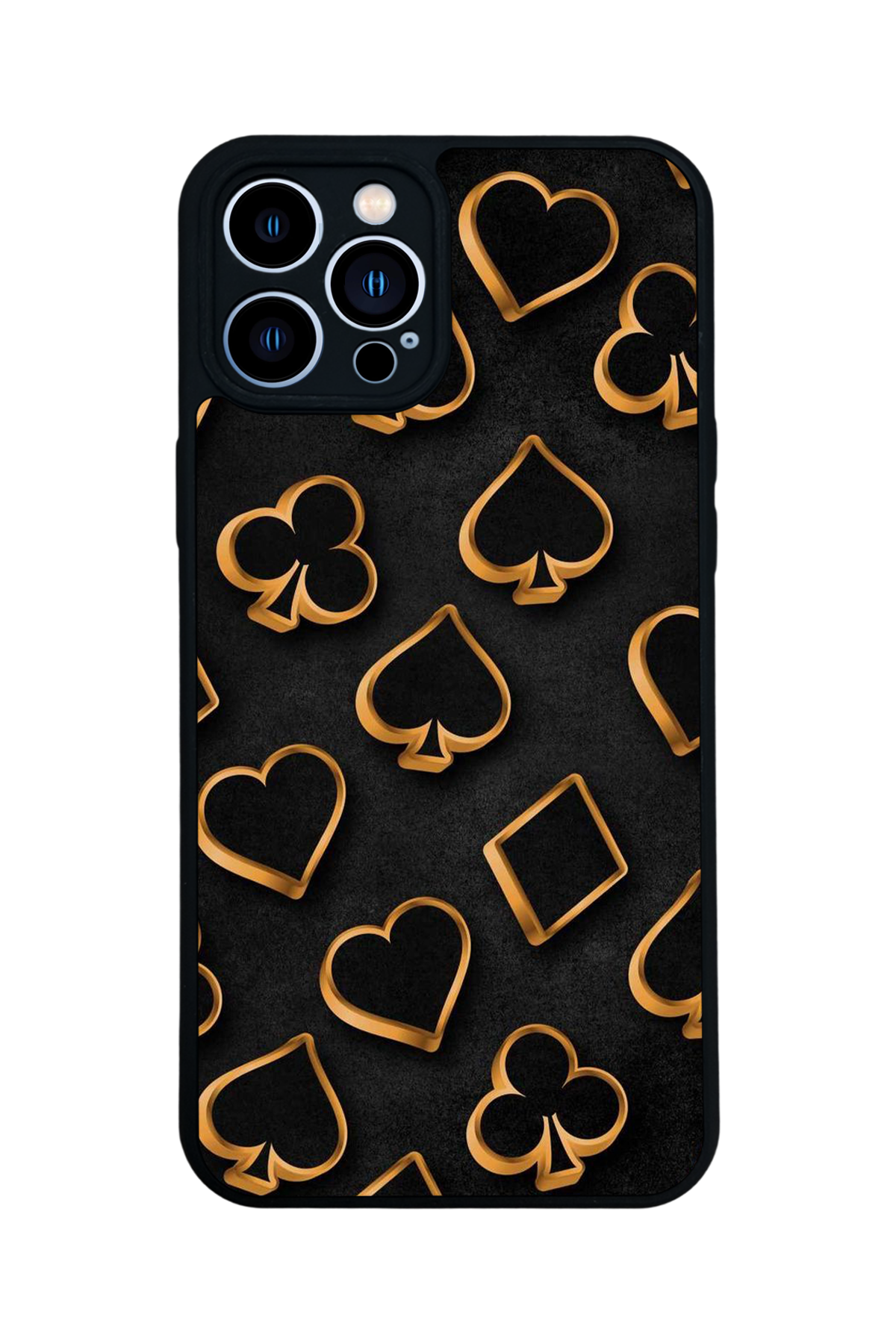 iPhone 12 Pro Max Uyumlu Kart Tasarımlı Glossy Premium Kılıf