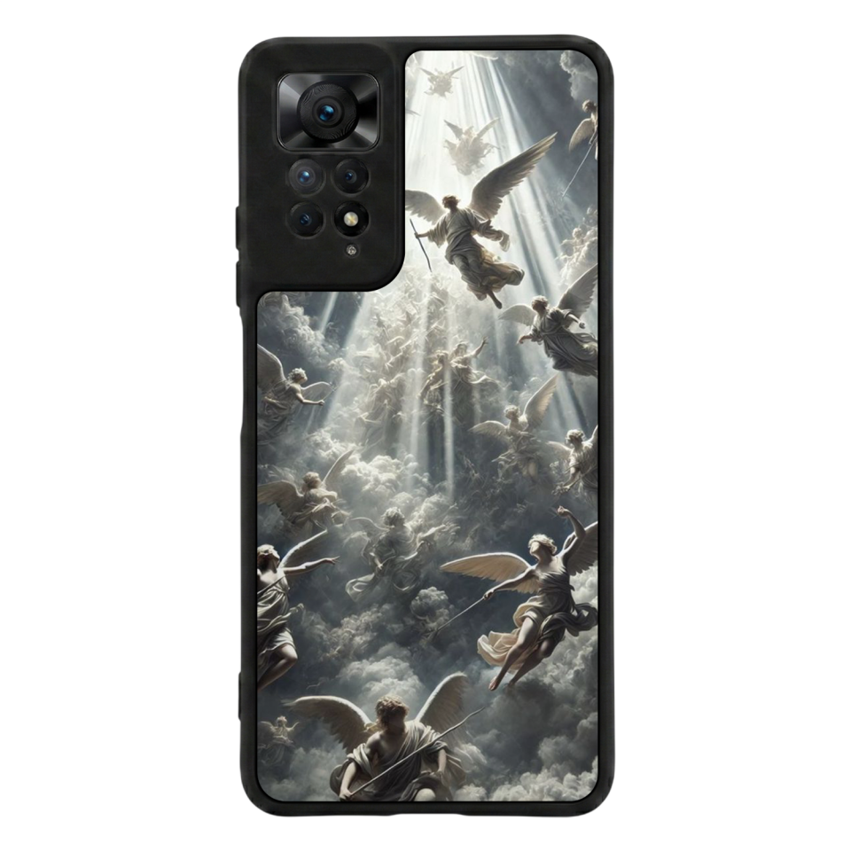 Xiaomi Redmi Note 11 Pro Uyumlu Melek Tasarımlı Glossy Premium Kılıf