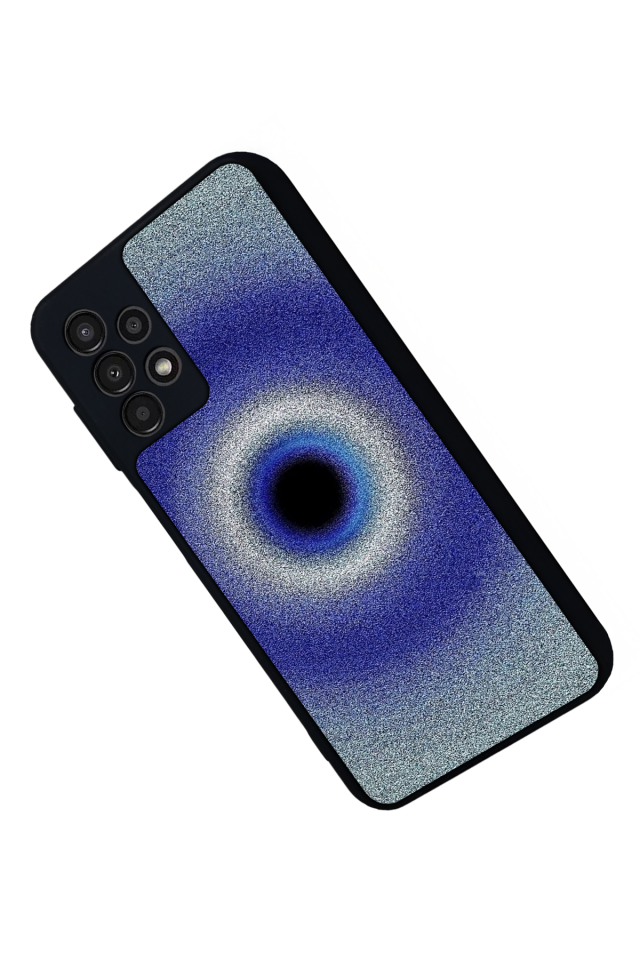 Samsung Galaxy A13 Uyumlu Nazar Tasarımlı Glossy Premium Kılıf