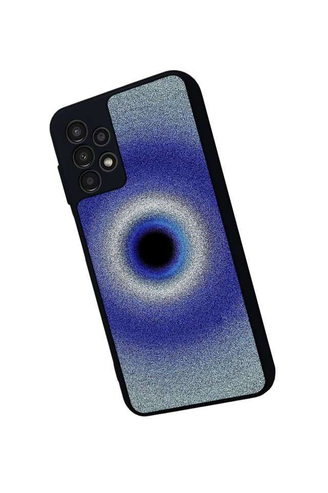 Samsung Galaxy A13 Uyumlu Nazar Tasarımlı Glossy Premium Kılıf
