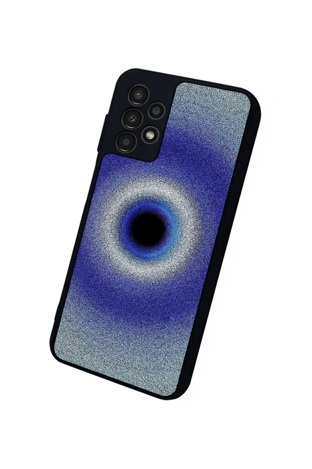 Samsung Galaxy A13 Uyumlu Nazar Tasarımlı Glossy Premium Kılıf