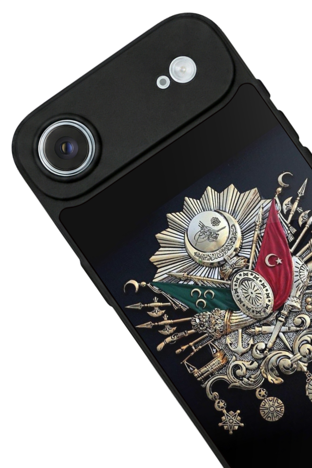 iPhone 17 Air Uyumlu Osmanli Tugrasi Tasarımlı Glossy Premium Kılıf