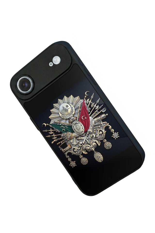 iPhone 17 Air Uyumlu Osmanli Tugrasi Tasarımlı Glossy Premium Kılıf