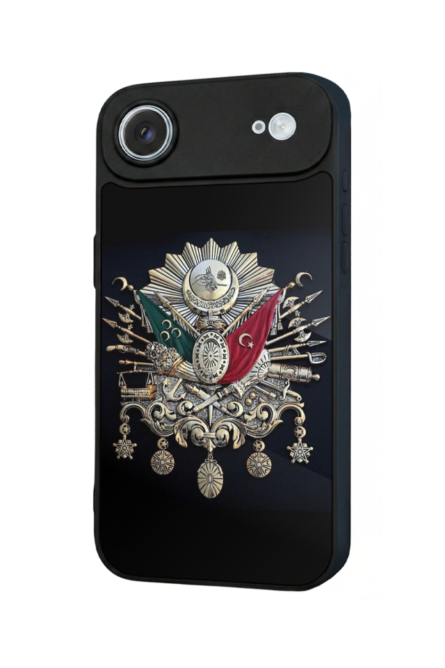 iPhone 17 Air Uyumlu Osmanli Tugrasi Tasarımlı Glossy Premium Kılıf
