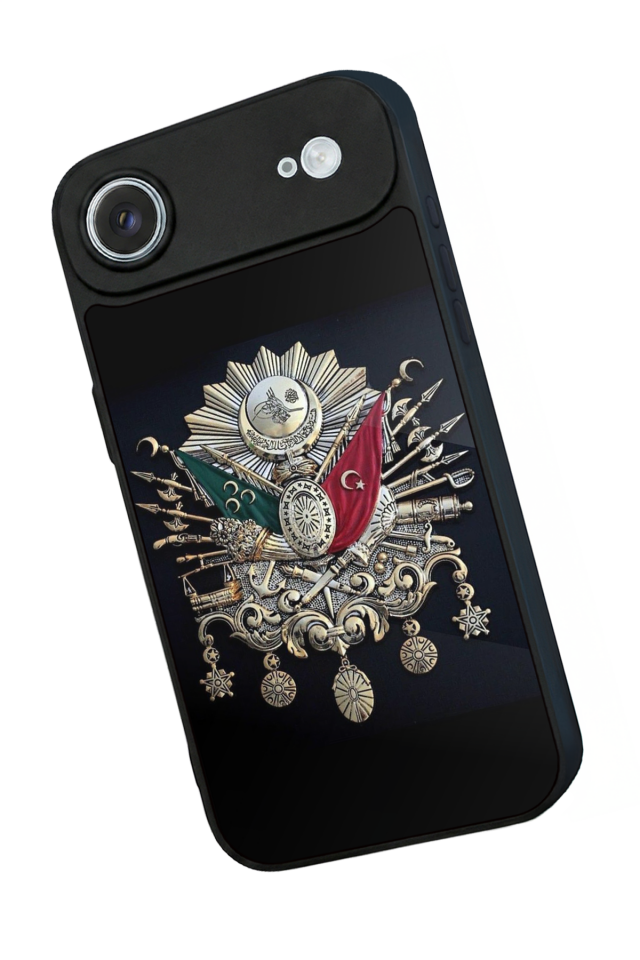 iPhone 17 Air Uyumlu Osmanli Tugrasi Tasarımlı Glossy Premium Kılıf