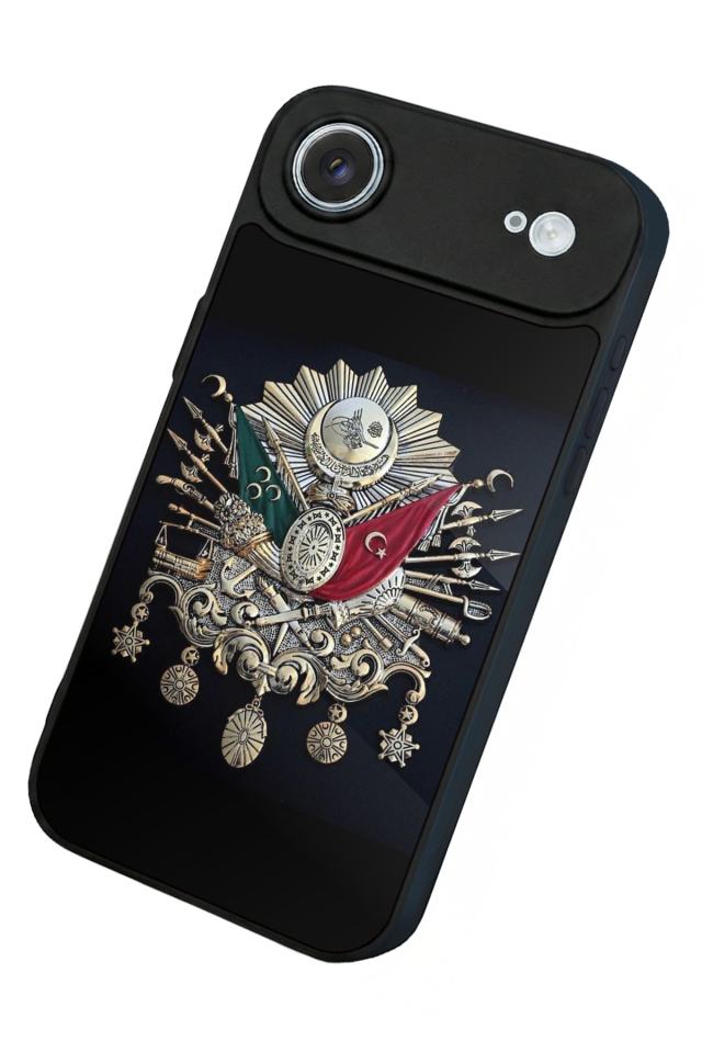 iPhone 17 Air Uyumlu Osmanli Tugrasi Tasarımlı Glossy Premium Kılıf