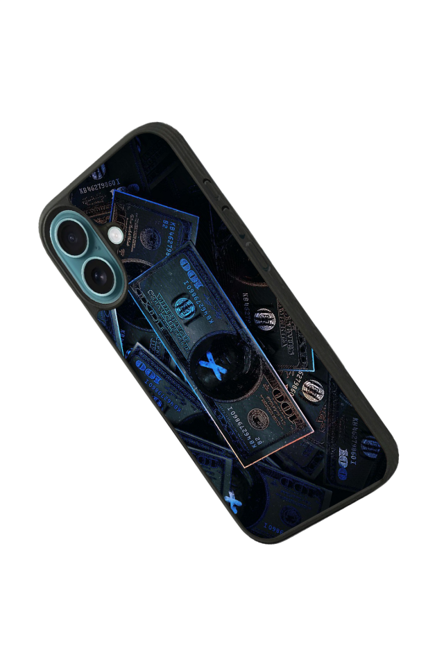 iPhone 16 Uyumlu Para Tasarımlı Glossy Premium Kılıf