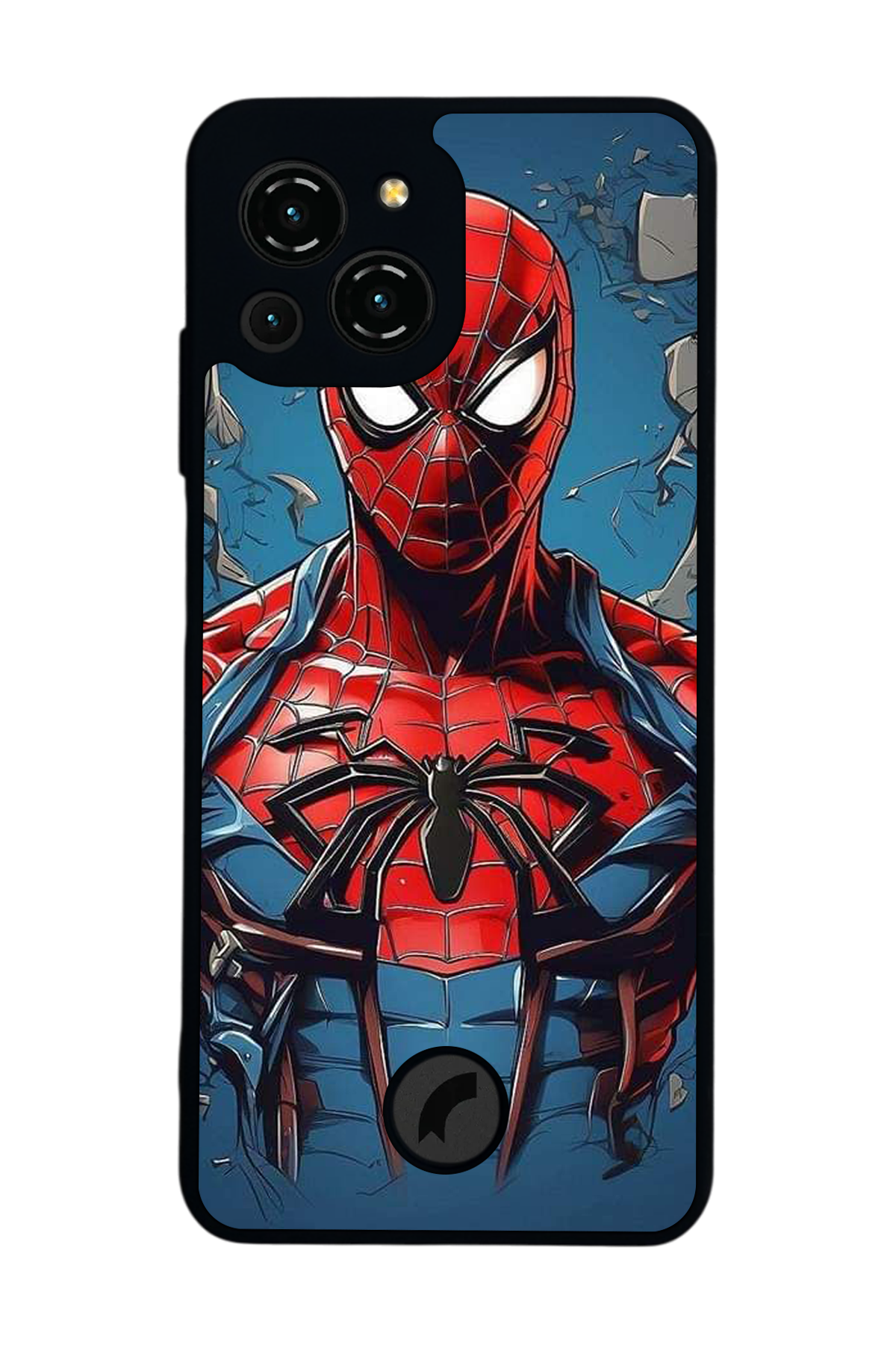 Reeder S23 Pro Max Uyumlu Spider Man ( Örümcek Adam ) Tasarımlı Glossy Premium Kılıf