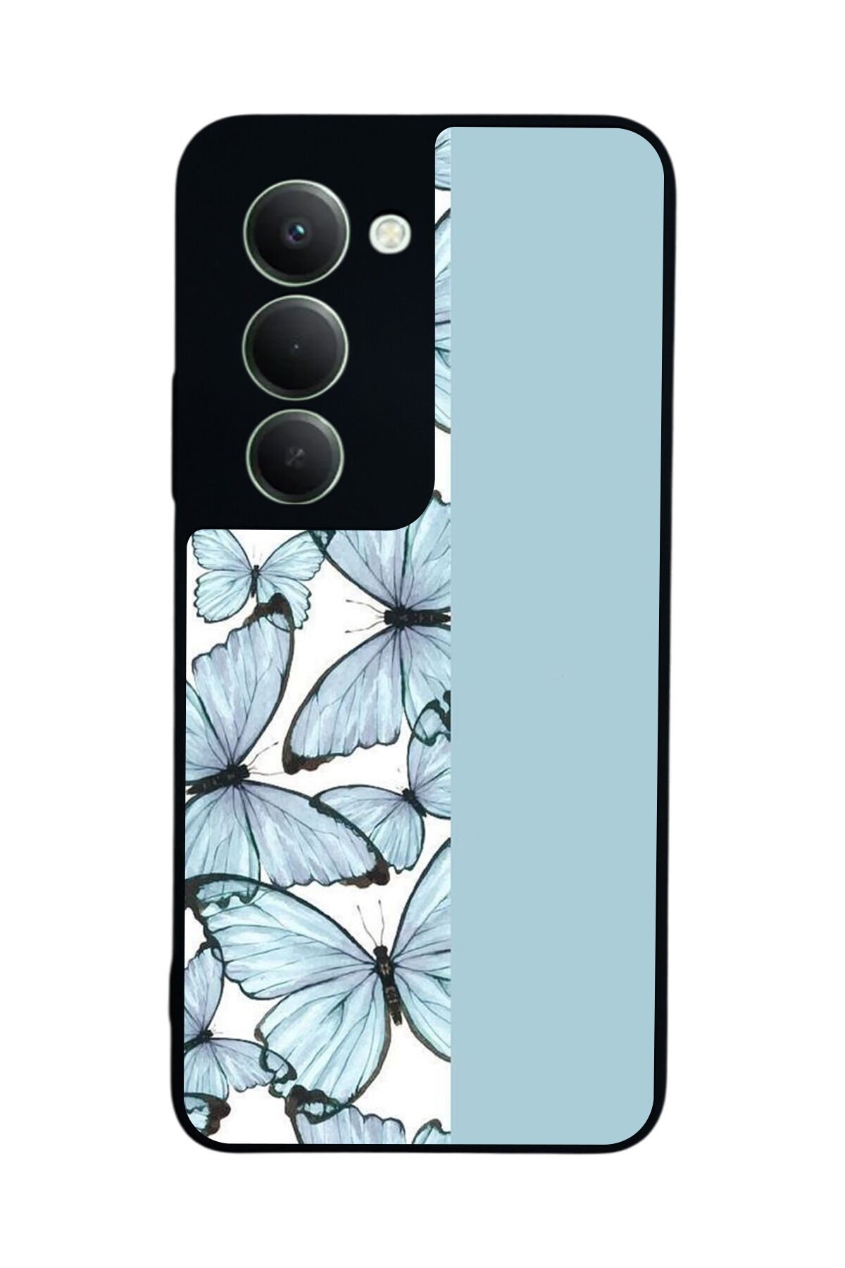 Xiaomi Redmi 15 5G Uyumlu Kelebek Tasarımlı Glossy Premium Kılıf