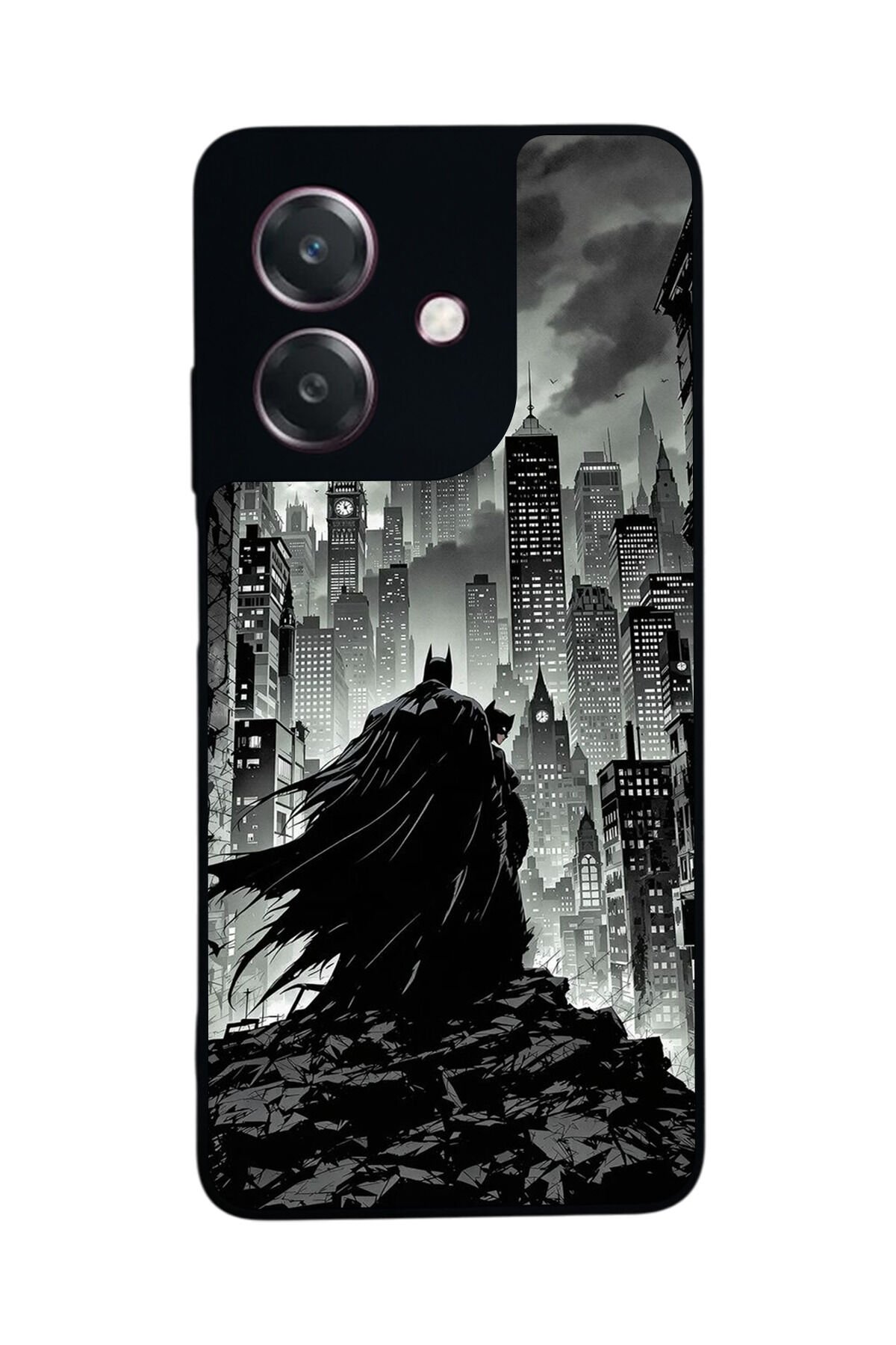 Oppo A3 5G Uyumlu Batman Tasarımlı Glossy Premium Kılıf