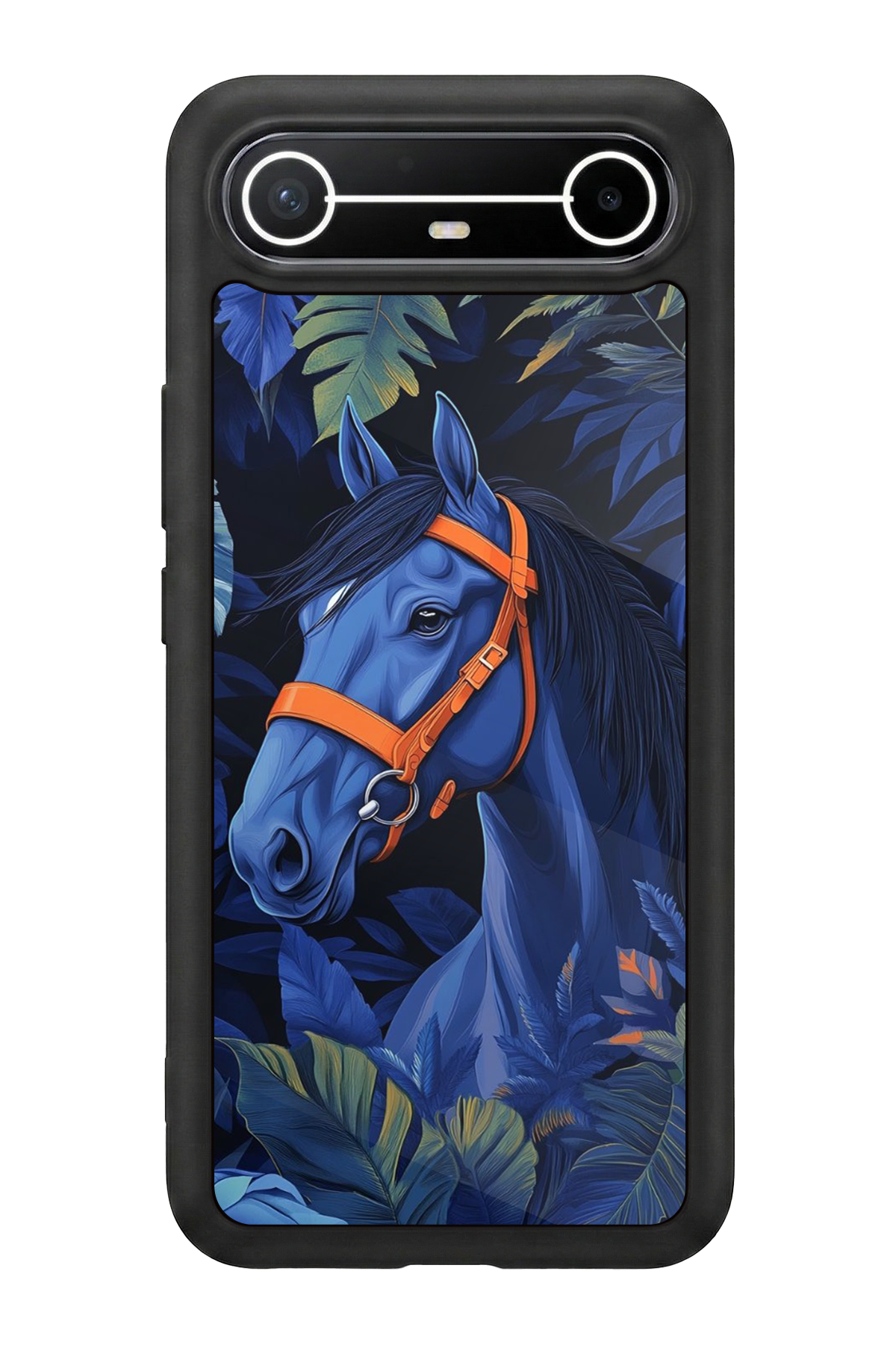 Tecno Spark Slim 5G Uyumlu At Horse Tasarımlı Glossy Premium Kılıf