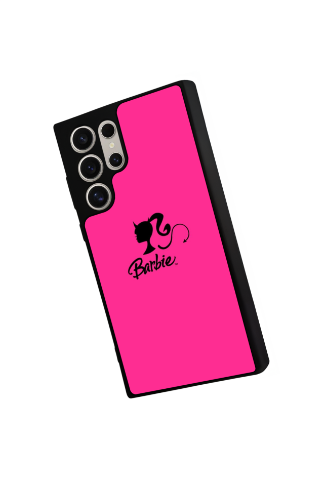 Samsung Galaxy S22 Ultra Uyumlu Barbie Tasarımlı Glossy Premium Kılıf